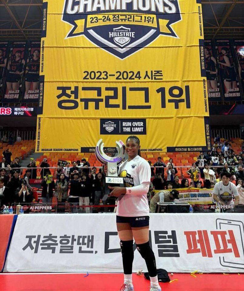 Laeticia Moma Bassoko, Championne de Corée du Sud 2023-2024