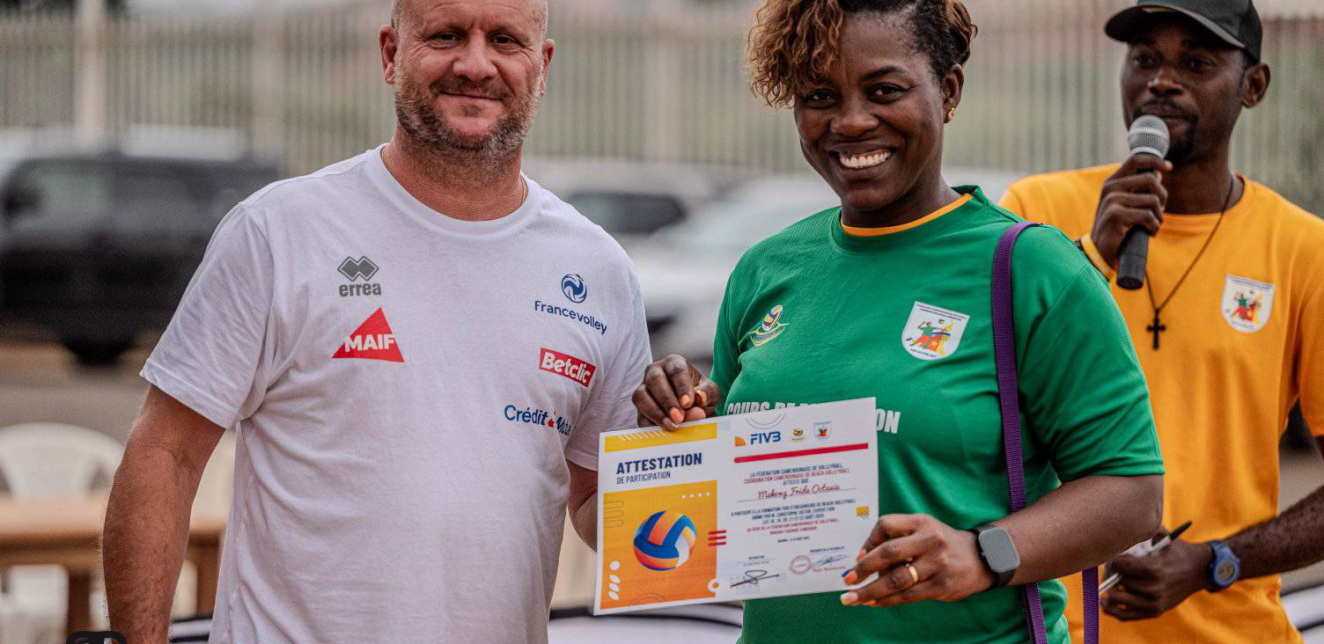 Clôture réussie d’une semaine de formation pour les entraîneurs de beach-volley à Yaoundé