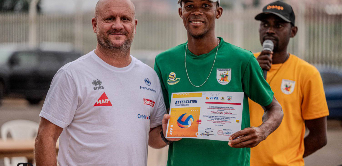 Clôture réussie d’une semaine de formation pour les entraîneurs de beach-volley à Yaoundé