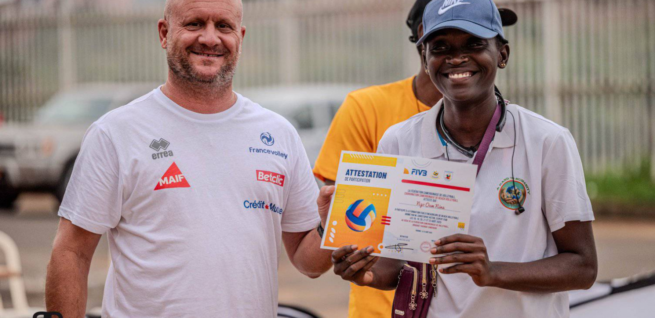 Clôture réussie d’une semaine de formation pour les entraîneurs de beach-volley à Yaoundé