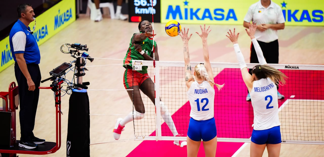 Mondial de Volleyball Dames : Le Cameroun s’incline face à l’Ukraine (3–0)