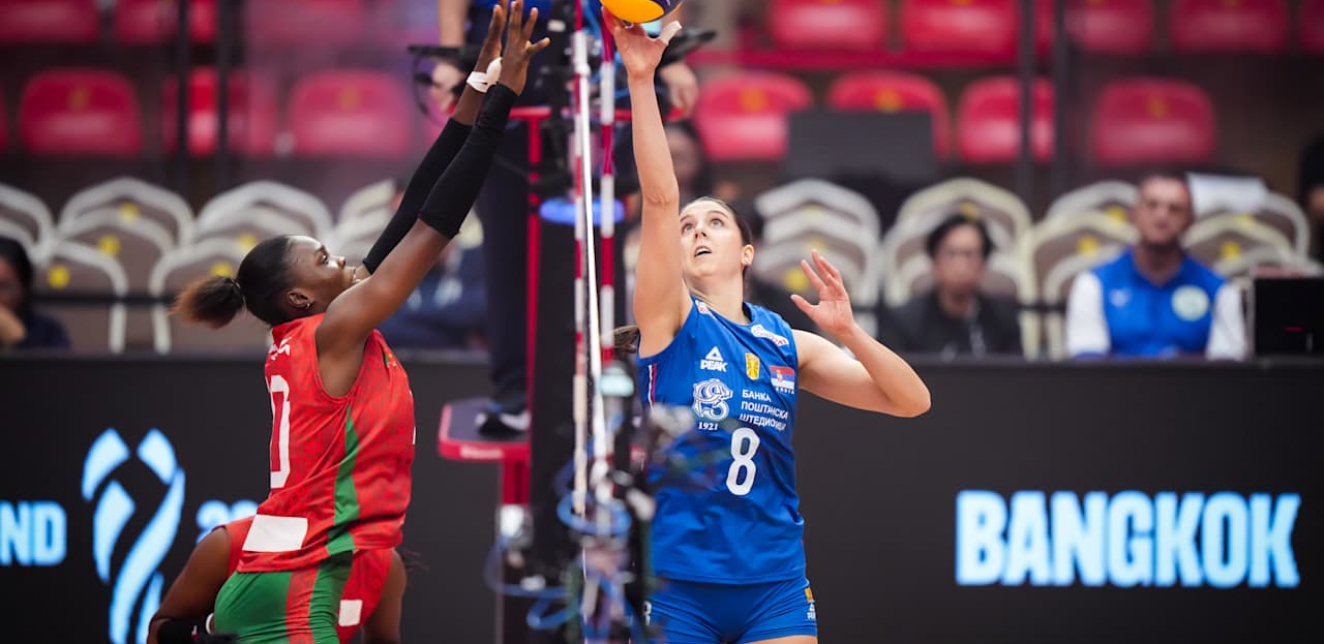 Volley-ball : Les Lionnes Indomptables dominées par la Serbie (0-3), cap sur l’Ukraine