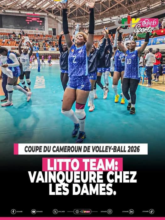 Coupe du Cameroun de Volleyball 2026 – Litto Team Volley sacrée chez les dames !