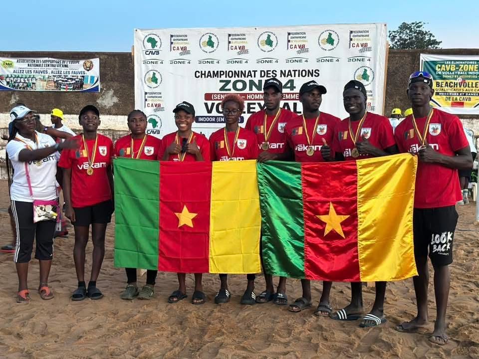 Beach-volley : le Cameroun signe un doublé et décroche sa qualification continentale