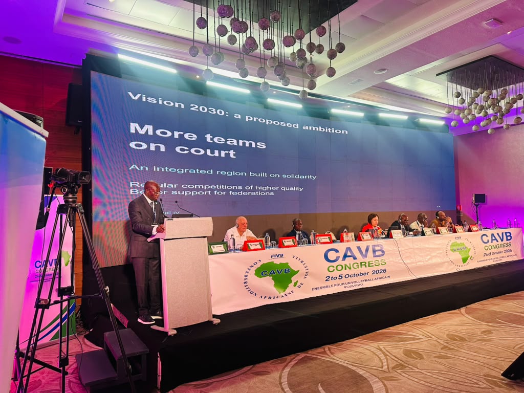 Congrès de la CAVB : Bello Bourdanne présente le bilan de la Zone IV, le championnat Camerounaus et le cap vers 2030
